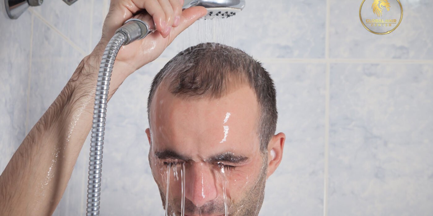 how to wash hair after hair transplant