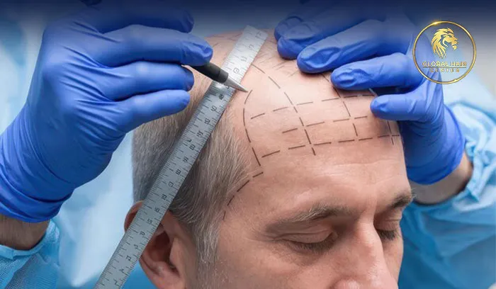 عملية زراعة الشعر بتقنية الاقتطاف