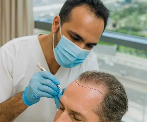نتائج زراعة الشعر في دبي